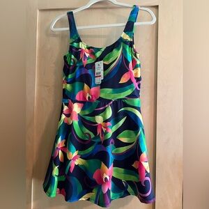 NWT Tommy Bahama tropical blooms romper in size XS
